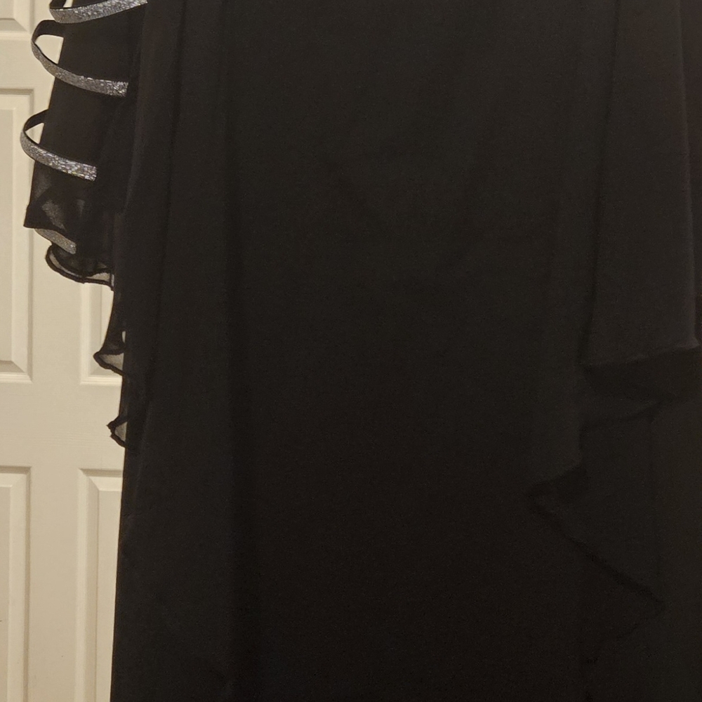 SHEIN Black Dress with Silver Accents